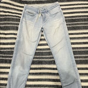 Lightly Distressed Calvin Klein Jeans